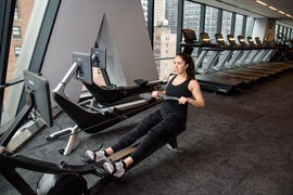 testing out rowers in the good housekeeping institute
