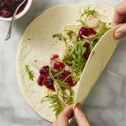 Turkey, Cranberry, and Brie Wraps