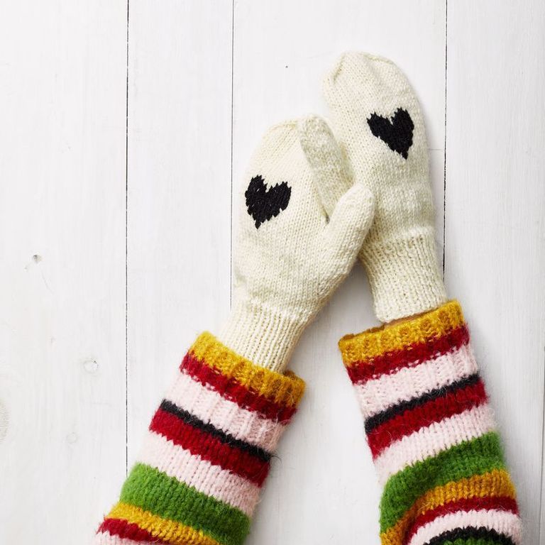 How to Knit Mittens Tutorial - Easy Mittens Knitting Pattern