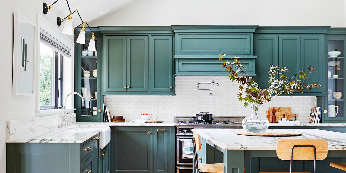 kitchen ideas blue cabinets