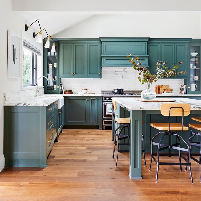 30 Best Green Kitchen Cabinets For 2023