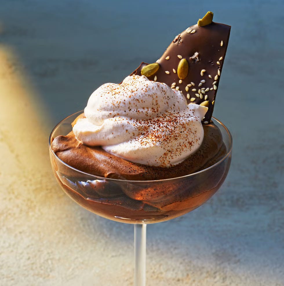 valentines day desserts layered mexican hot chocolate pudding