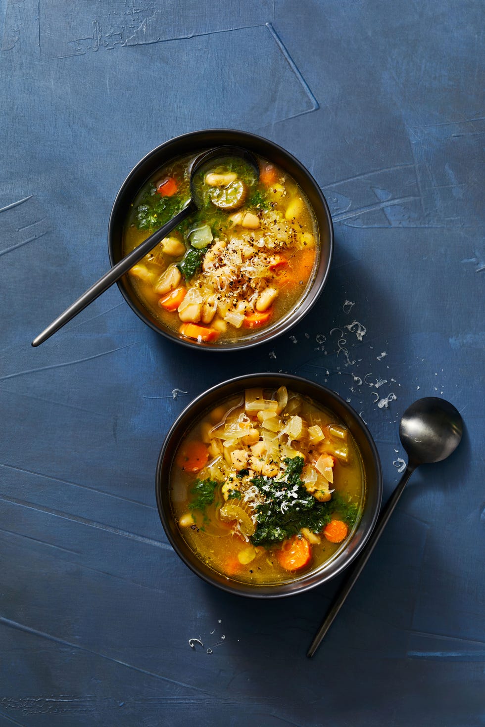 slow cooker white bean soup with pistou