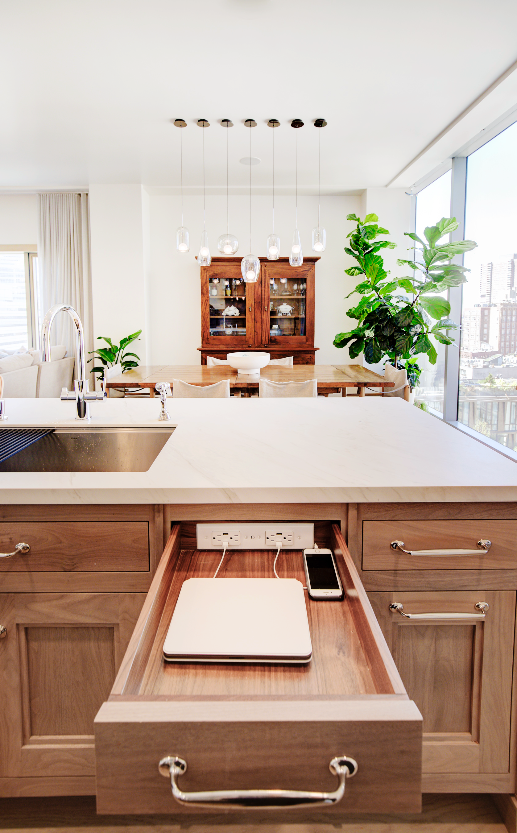 Make it Count: Smart Uses for the Space Below Upper Kitchen Cabinets
