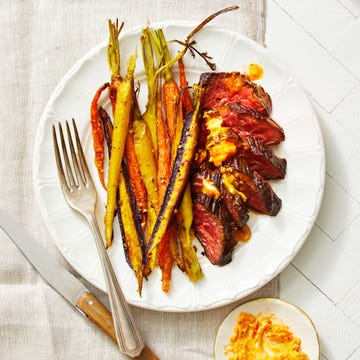 Harissa Butter Steak With Carrots harissa butter steak with carrots
