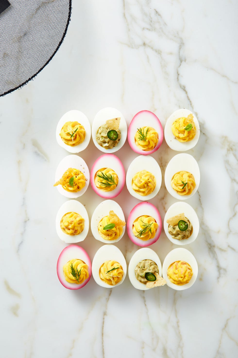 beet pickled deviled eggs