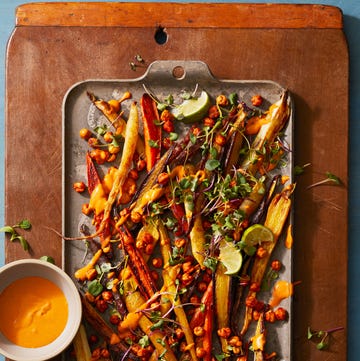 harissa roasted chickpeas and carrots with tahini dressing harissa roasted chickpeas and carrots with tahini dressing
