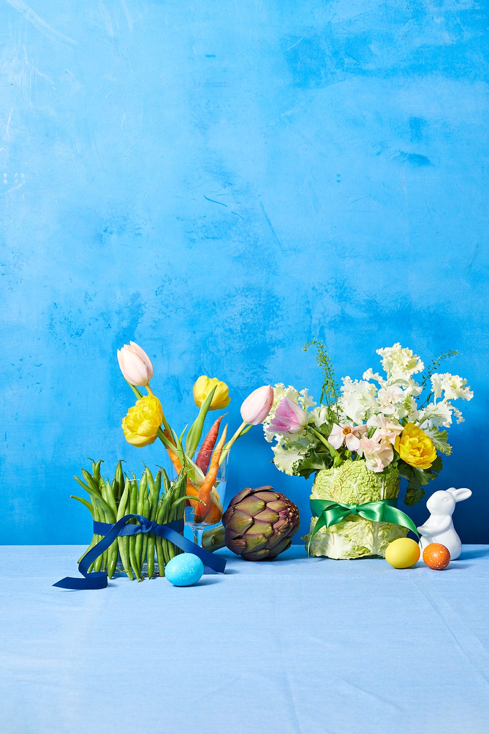 easter decoration ideas veggie centerpieces