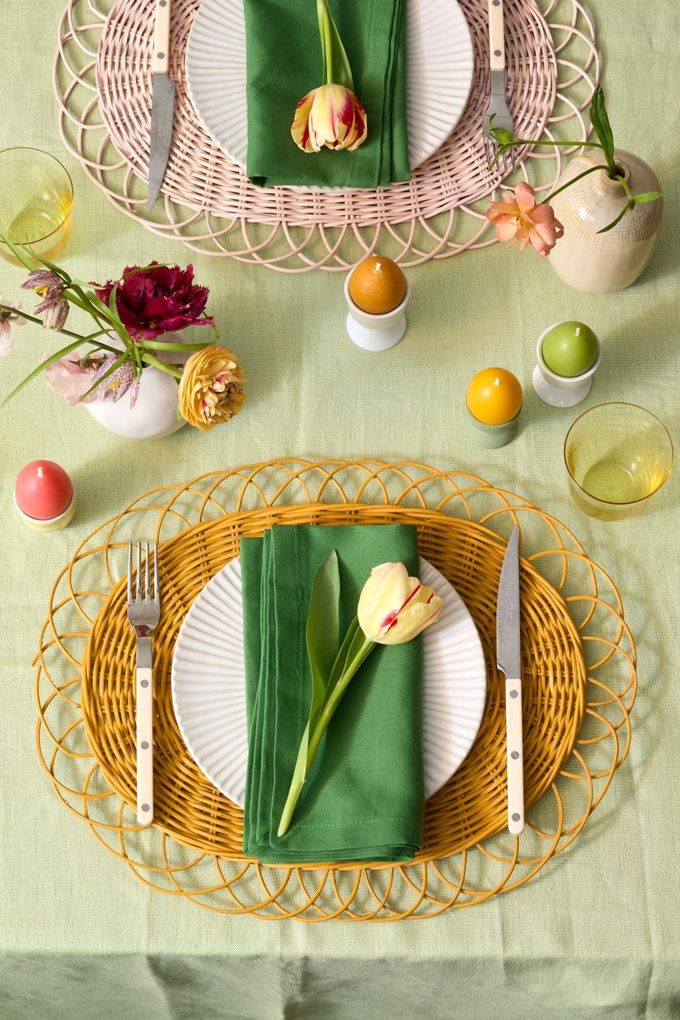 flower placemats