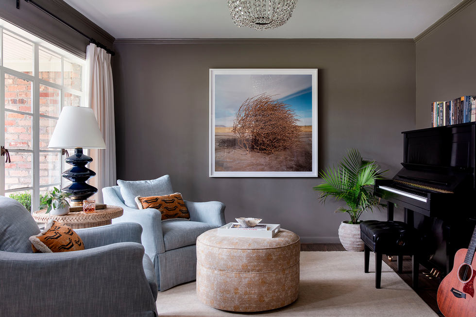 living room with tumbleweed photo
