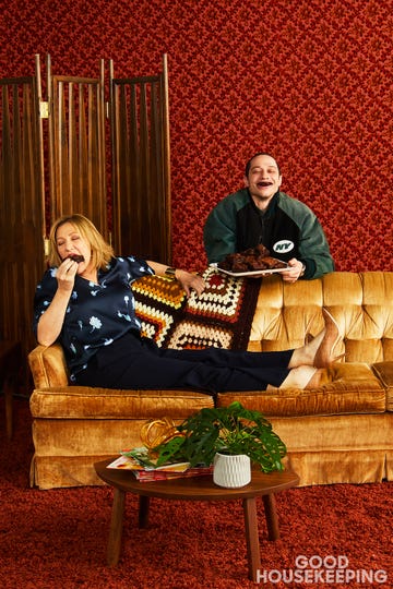 pete davidson and edie falco
