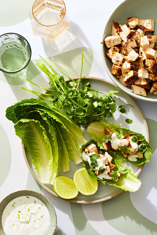 ghk spice rubbed chicken lettuce cups