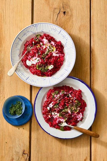 beet orzotto