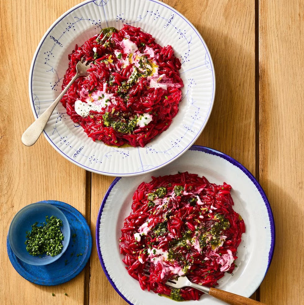 easy sunday dinner ideas beet orzetto recipe