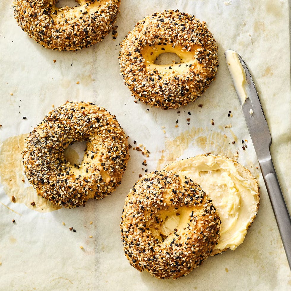 easy breakfast ideas greek yogurt bagels