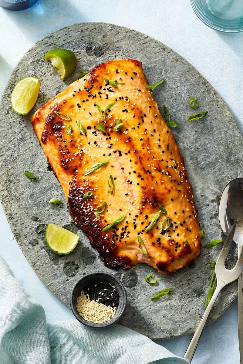 easy Sunday dinner ideas sesame crusted miso salmon easy sunday dinner ideas sesame crusted miso salmon