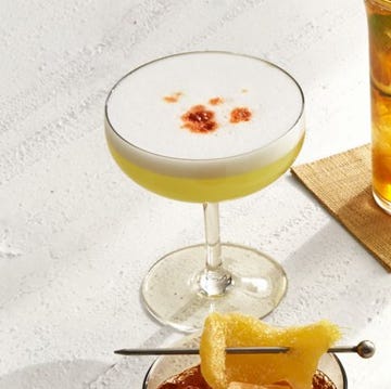 assorted cocktails pimm's cup pisco sour caipirinha dark and stormy