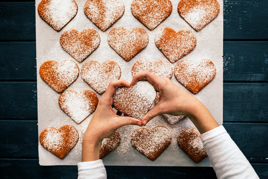 baking cookies