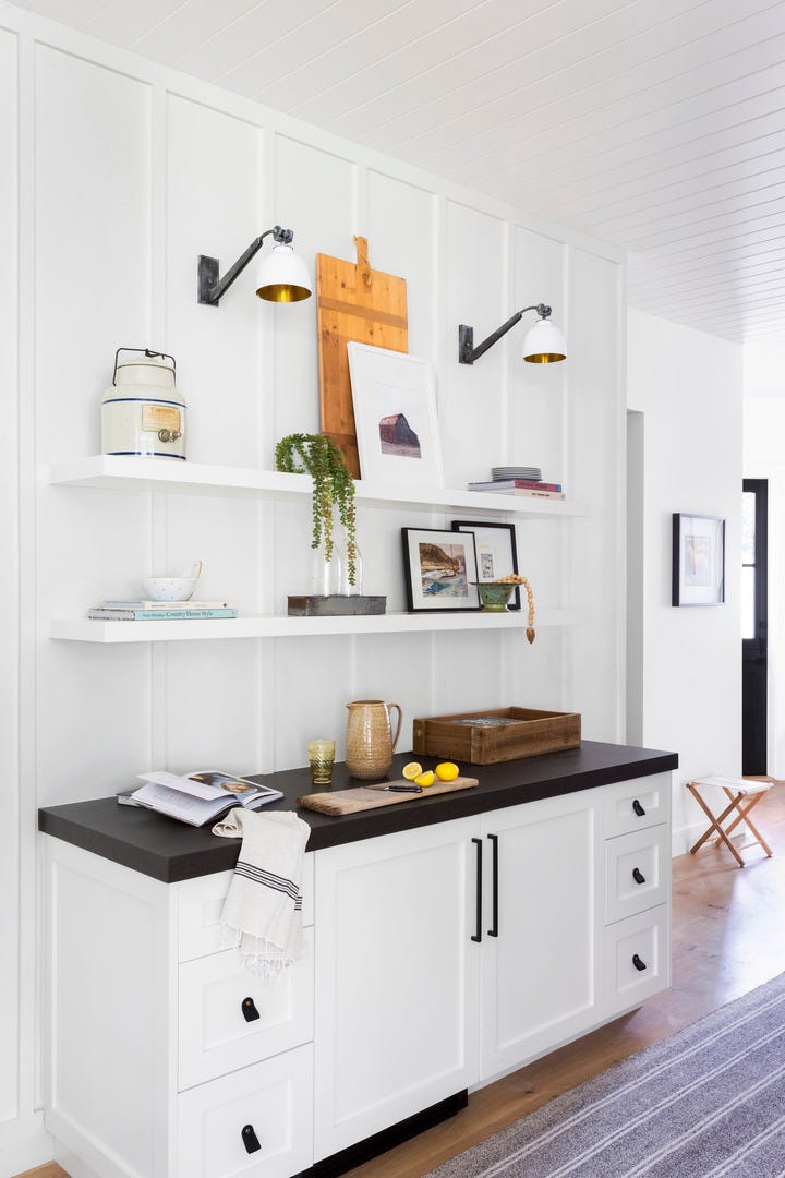 small kitchen ideas, manhattan beach, ca, property, modern farmhouse style, kitchen photo by amy bartlam design by kate lester interiors
