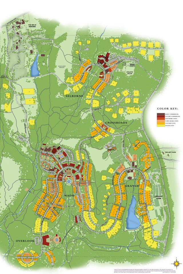 map of serenbe