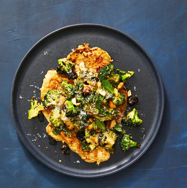 chicken paillard with grilled broccoli salad chicken paillard with grilled broccoli salad