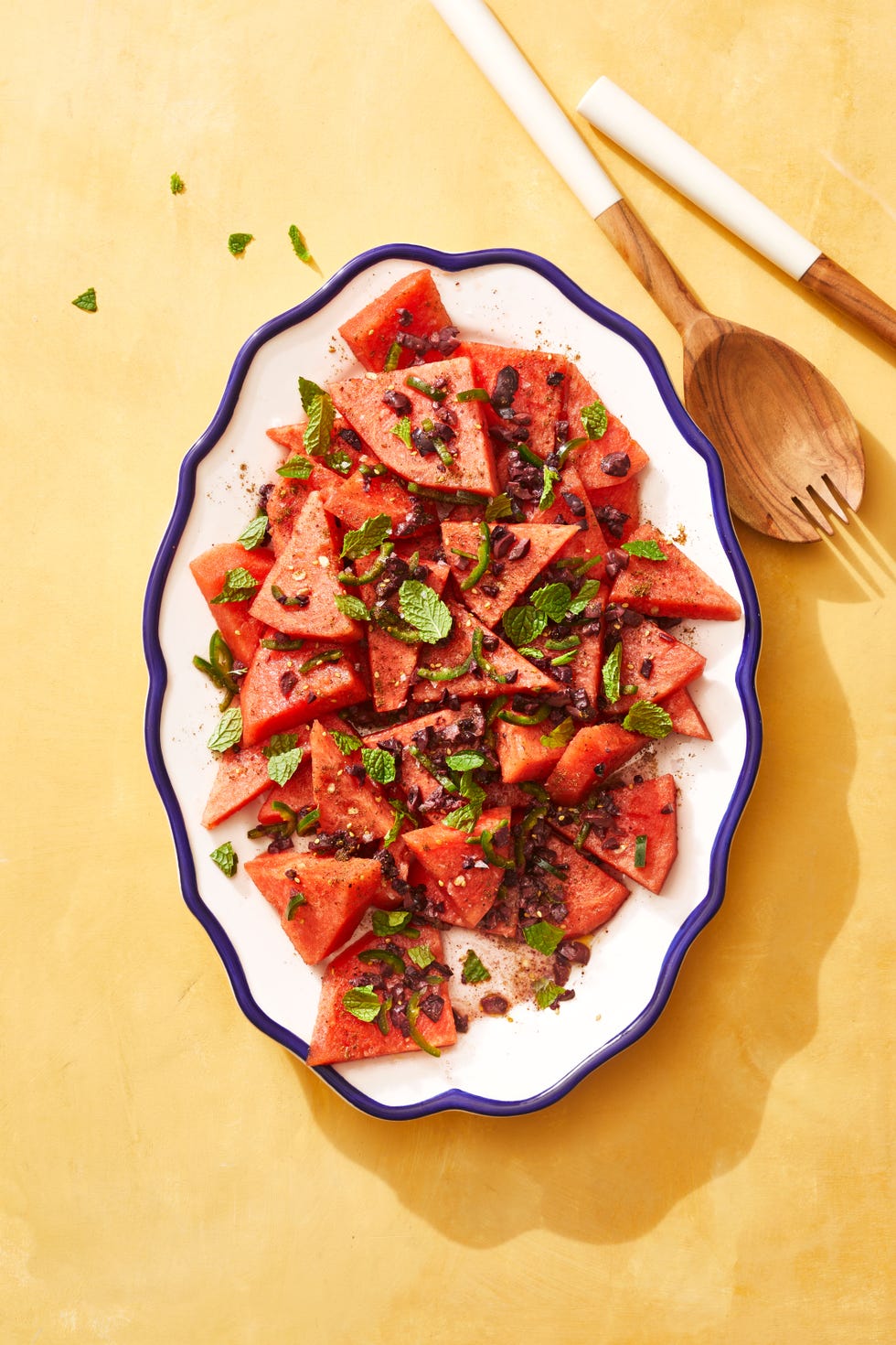 watermelon zaatar salad