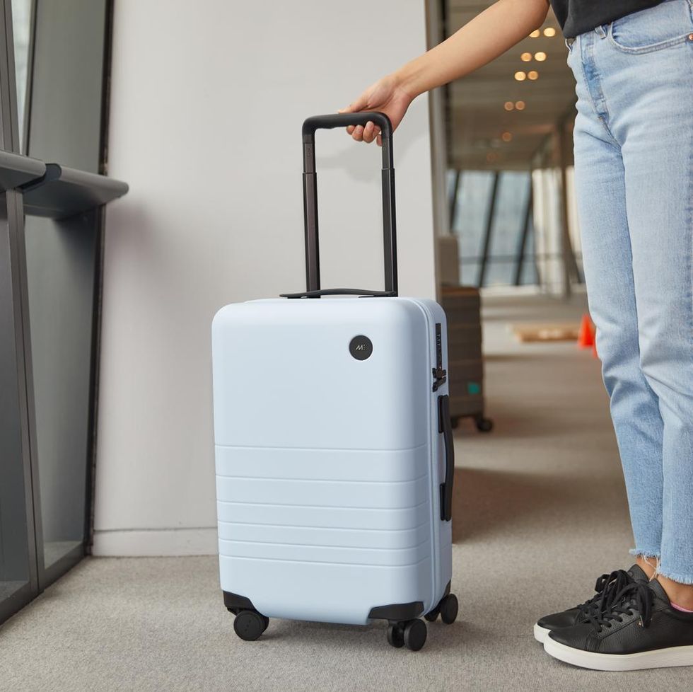 Best Carry-On Luggage - Light Blue - 22 | Monos Suitcases & Travel Accessories