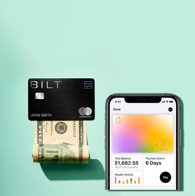 credit cards and money