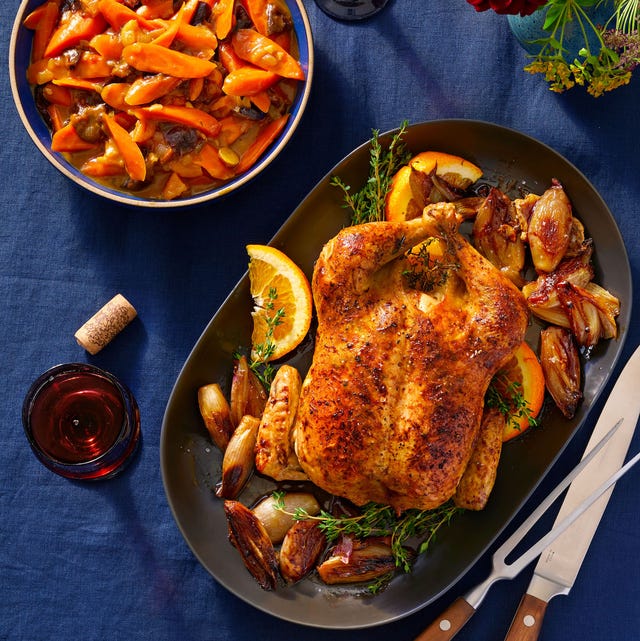 roast chicken with shallots roast chicken with shallots