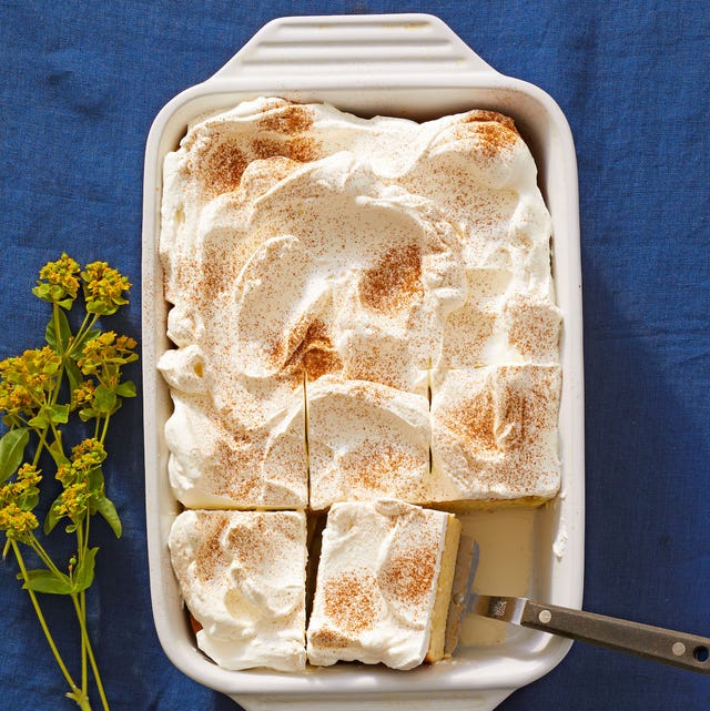 tres leches cake tres leches cake in a baking dish