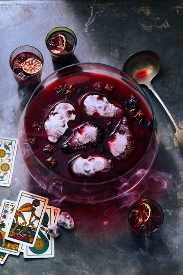 haunted hibiscus skull punch