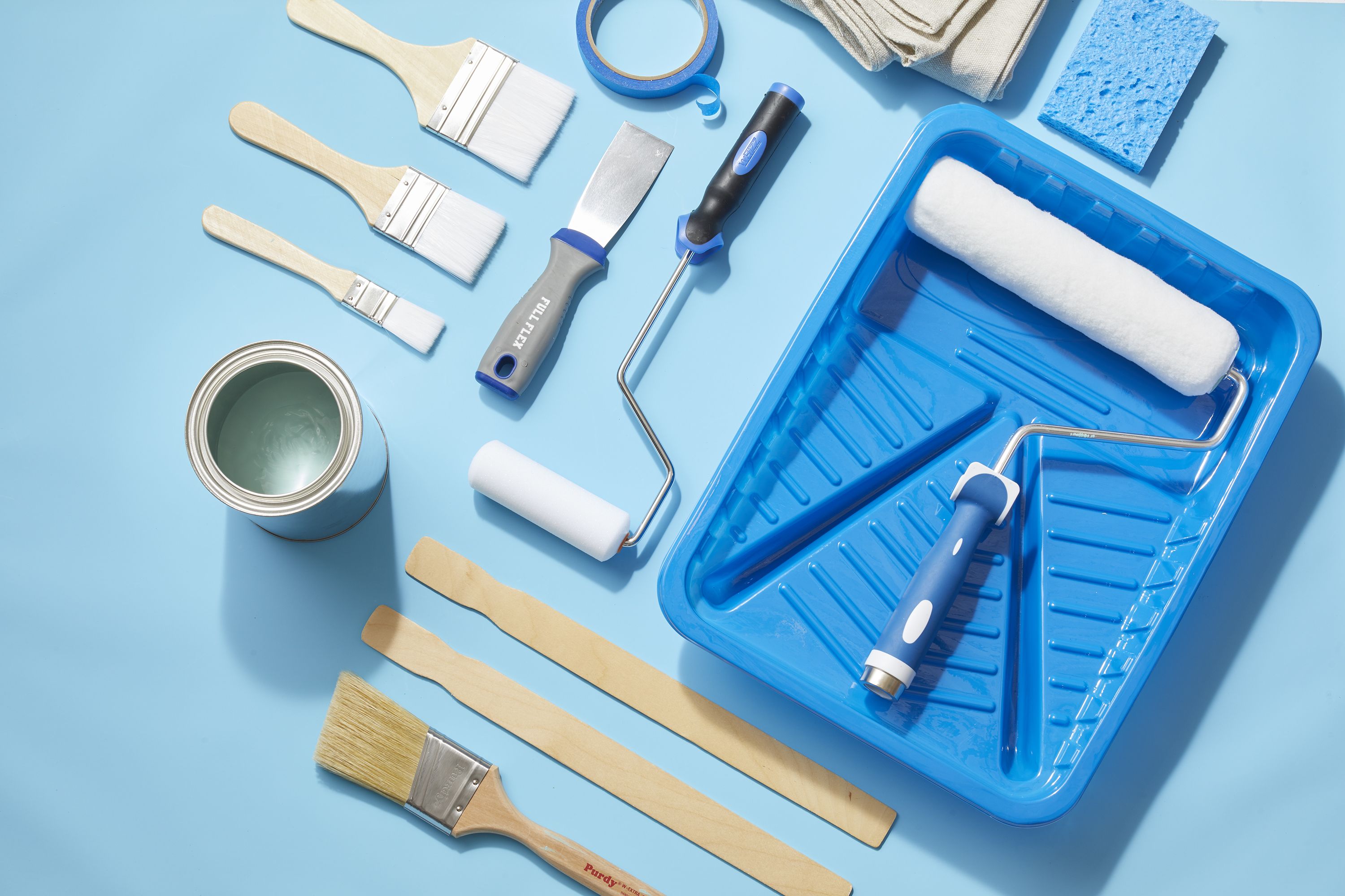 All the Supplies to Paint a Room You Need