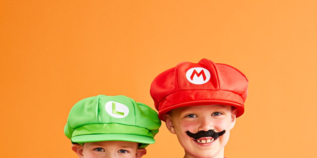 mario and luigi costumes for kids