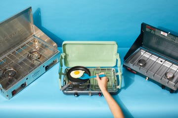 a person holding a device