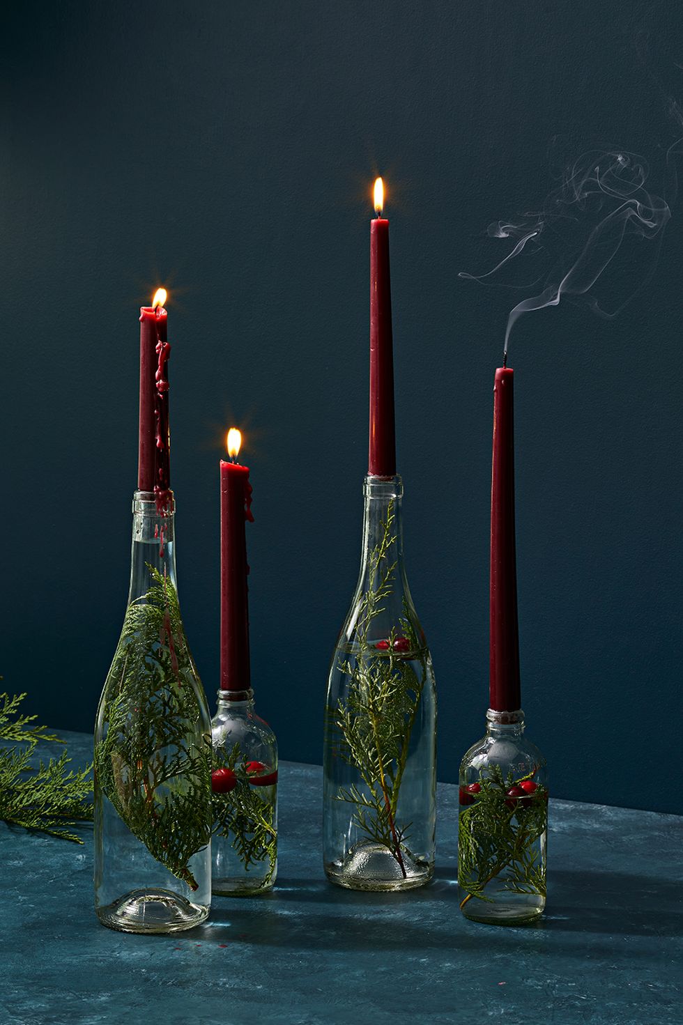 evergreen candlestick