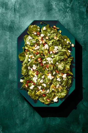 escarole salad with preserved lemon vinaigrette