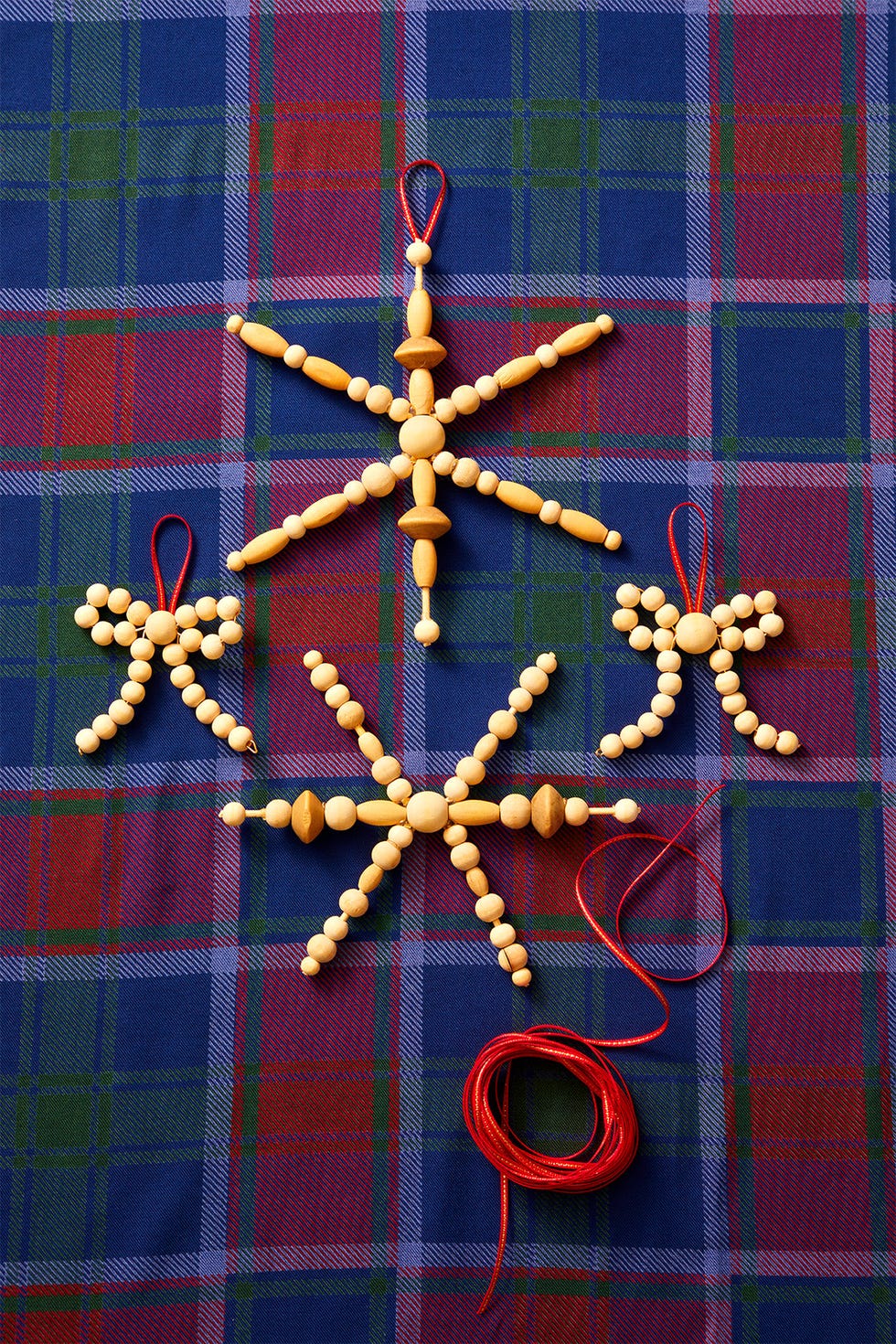 dowel ornaments