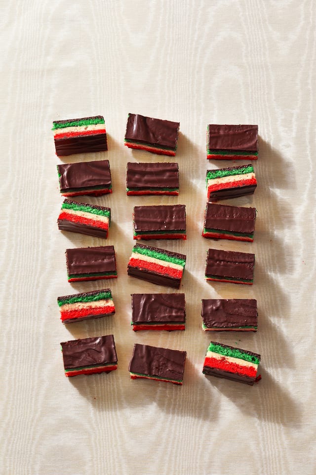 italian rainbow cookies