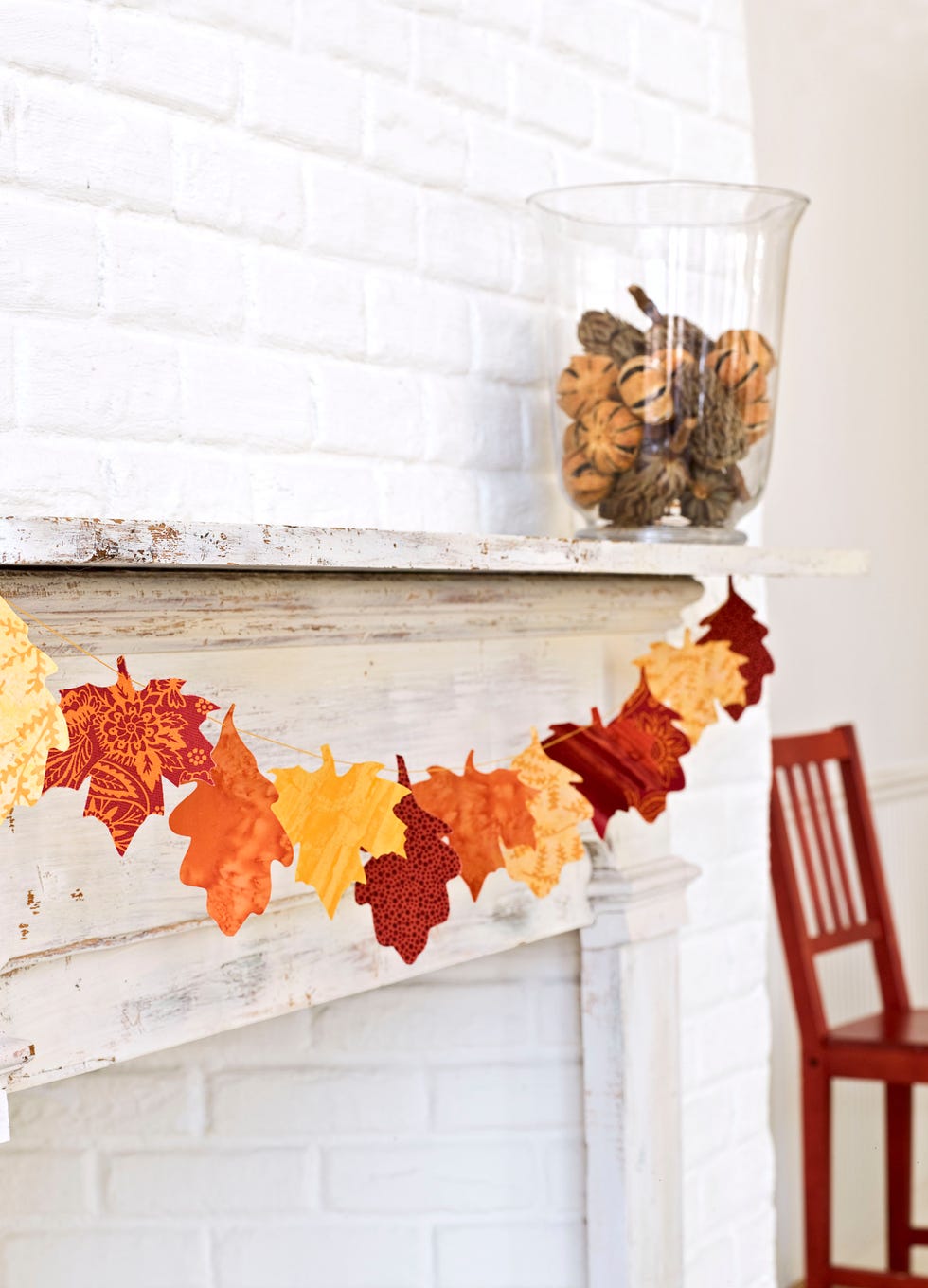 thanksgiving crafts leaf garland