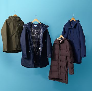 NWT Everlane Renew Long Parka Coat Medium India Ink Blue Down Puffer Jacket