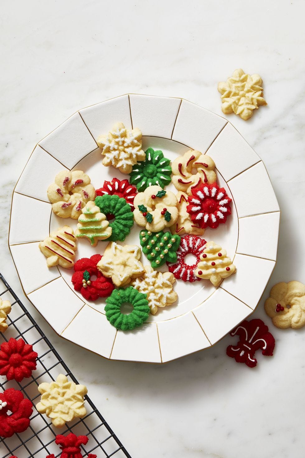 christmas spritz cookies