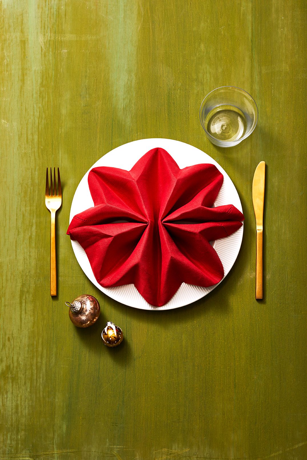 White Cotton Napkins with Pink and Red Trim