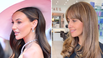 ghost balayage hair