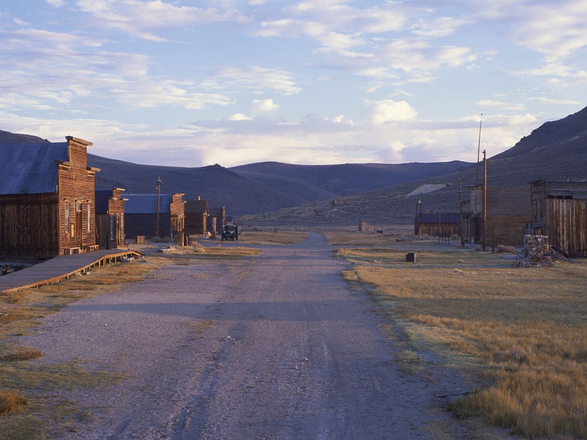 The picturesque ghost town at the edge of the world