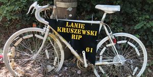 Lanie Kruszewski ghost bike