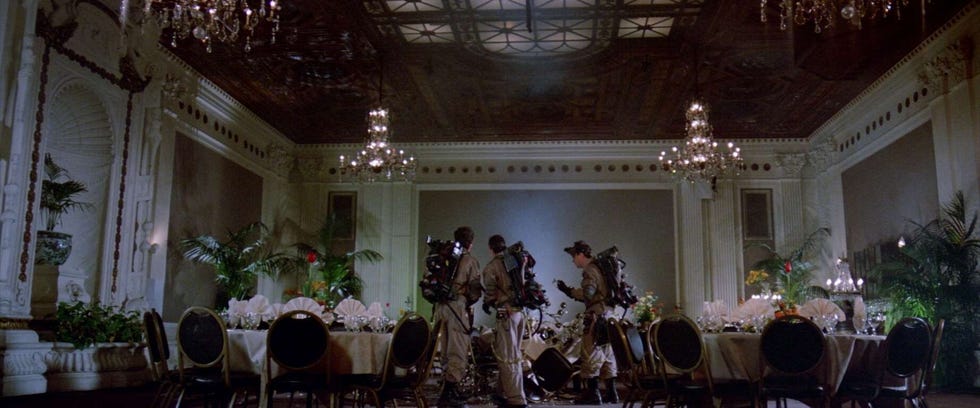 ghostbusters hotel