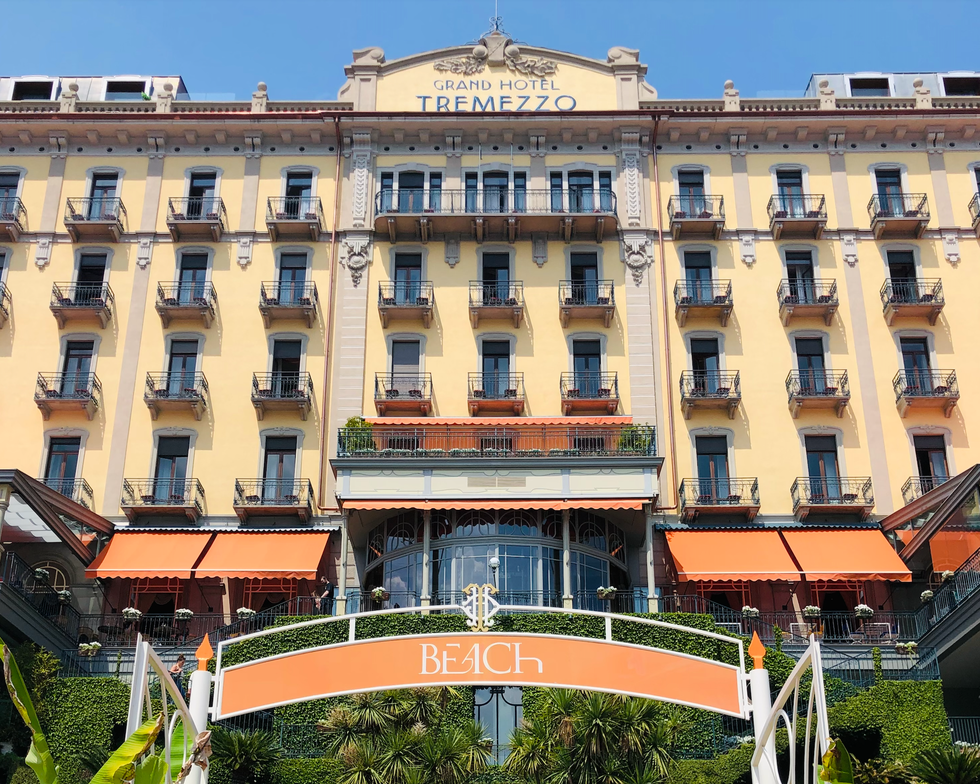 grand hotel tremezzo on lake como, italy