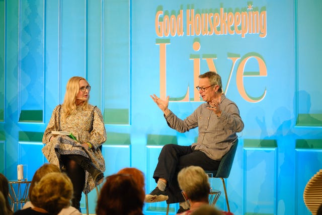 hugh fearnleywhittingstall at gh live x cl christmas market 2024 day one