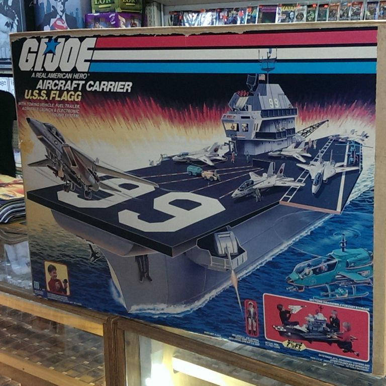 Gi joe aircraft carrier 2024 value