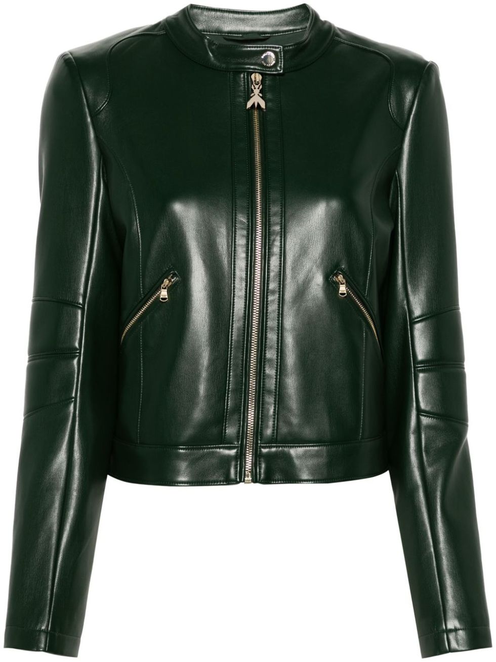 a black jacket with a zipper
